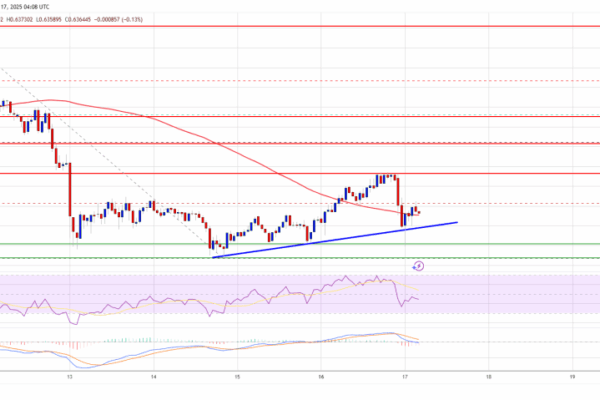 Cardano (ADA) Faces Trouble at Key Support — Is a Breakdown Looming?